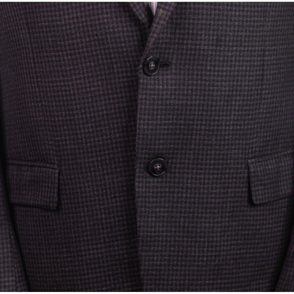 Calvin Klein Men's Blazer Sport Coat Two Button Wool Silk Sports Jacket 40R - Picture 7 of 12